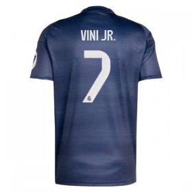 Virallinen pelipaita Real Madrid Vini JR 7 Vieras 2025-26 Lyhythihainen - Lasten ( + Lyhyet housut )